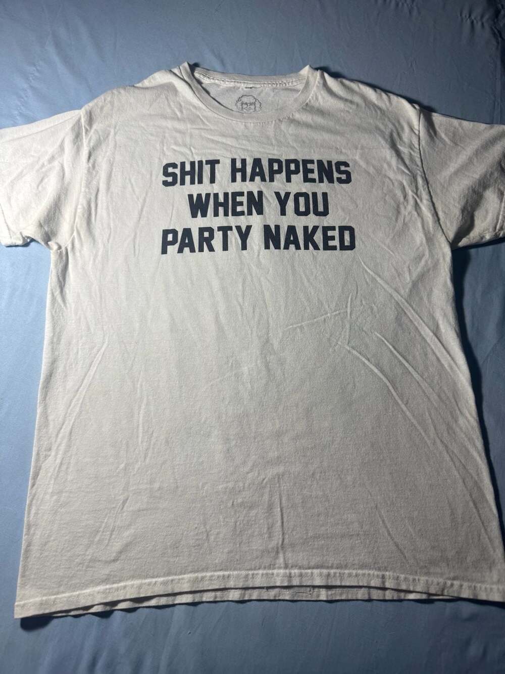 Danny Duncan Party Naked T Shirt Large White